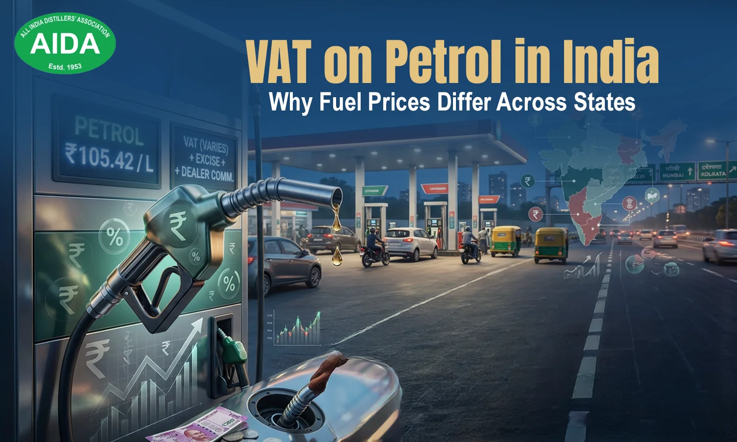 VAT on Petrol in India: Why Fuel Prices Differ Across States